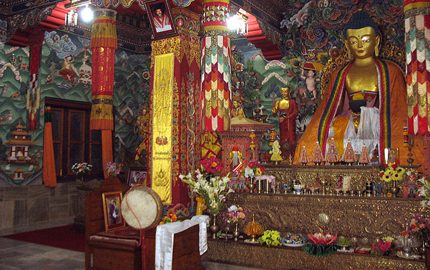 Bhutan temple in Bodhgaya