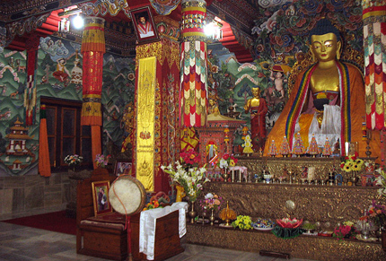 Bhutan temple in Bodhgaya