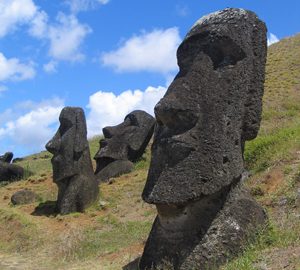 Moai Rano raraku