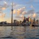 Skyline of Toronto viewed from Harbour credits Derek Tsang Kingston Canada